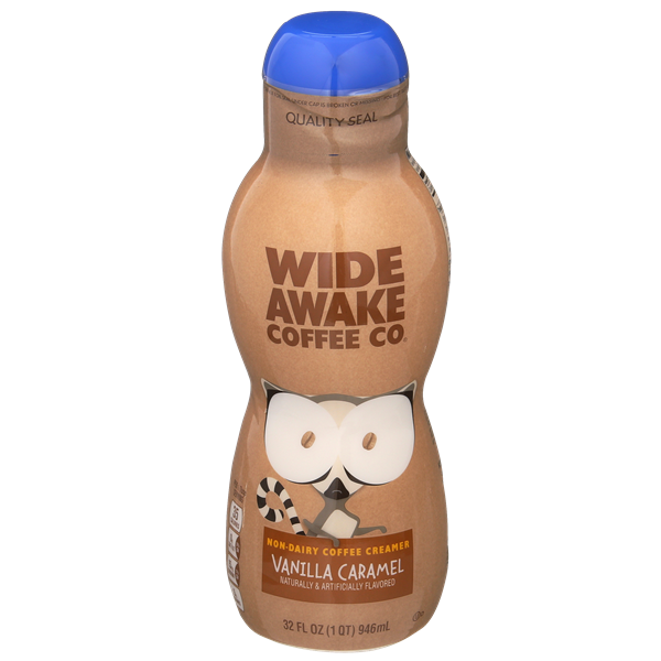 Wide Awake Coffee Co. Coffee Creamer, NonDairy, Vanilla