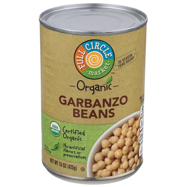 Full Circle Organic Garbanzo Beans HyVee Aisles Online Grocery Shopping