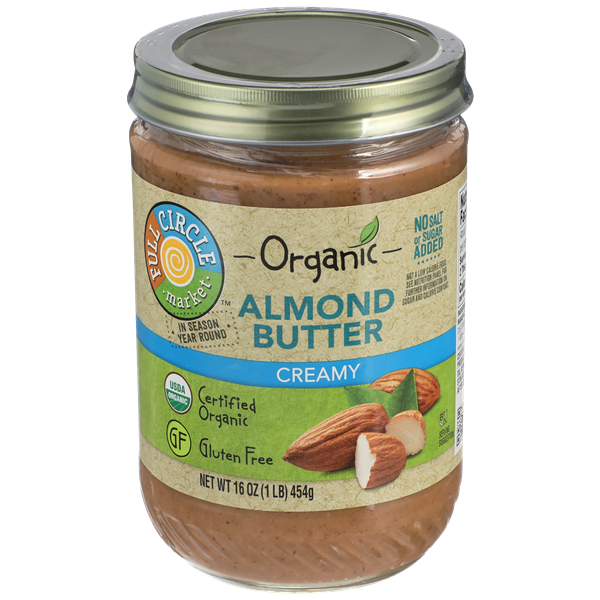 Full Circle Organic Creamy Almond Butter Hy Vee Aisles Online Grocery Shopping