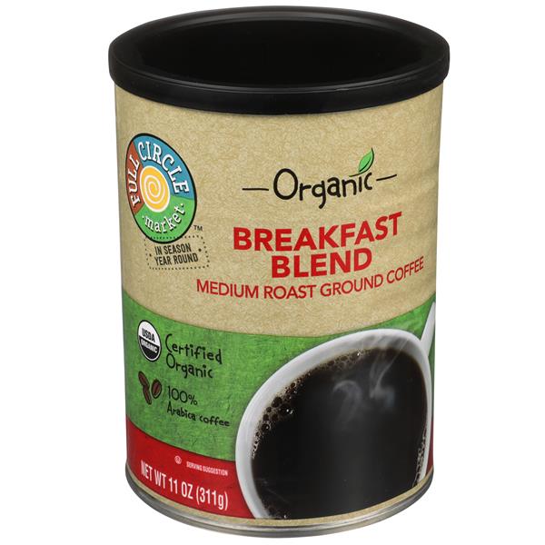 Full Circle Organic Medium Roast Ground Coffee | Hy-Vee Aisles Online ...