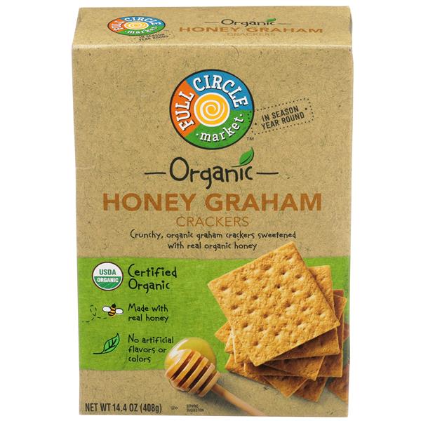 Full Circle Organic Honey Graham Crackers HyVee Aisles Online