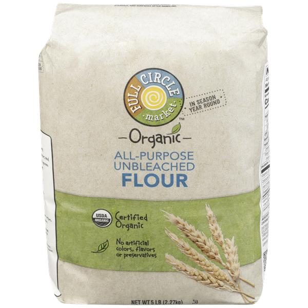 Full Circle Organic All-Purpose Unbleached Flour | Hy-Vee Aisles Online ...