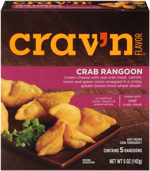 Crav'N Flavor Crab Rangoon 5Ct HyVee Aisles Online Grocery Shopping