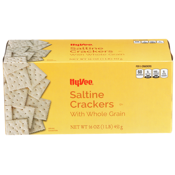 HyVee Saltine Crackers with Whole Grain HyVee Aisles Online Grocery