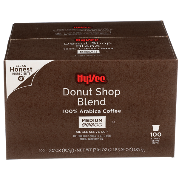 HyVee Donut Shop Blend Single Serve Cup 1000.37 oz ea. HyVee