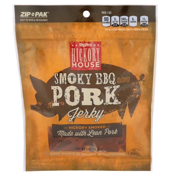 HyVee Hickory House Smoky BBQ Pork Jerky HyVee Aisles Online