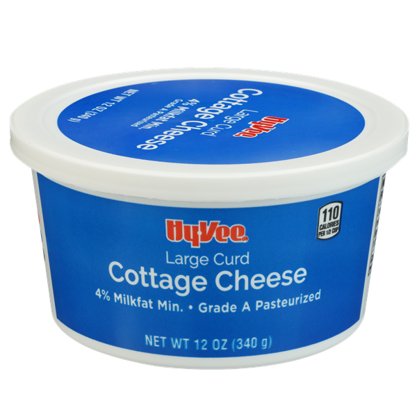 Hy Vee 4 Large Curd Cottage Cheese Hy Vee Aisles Online Grocery