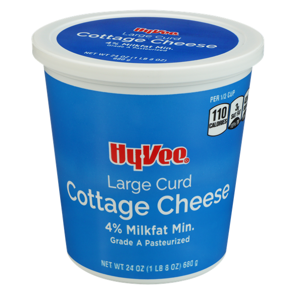 Hy Vee Large Curd Cottage Cheese Hy Vee Aisles Online Grocery