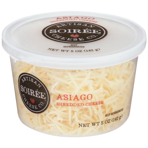 Soiree Asiago Shredded Cheese HyVee Aisles Online Grocery Shopping