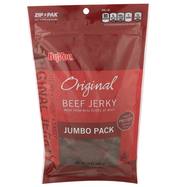 HyVee Original Beef Jerky Jumbo Pack HyVee Aisles Online Grocery