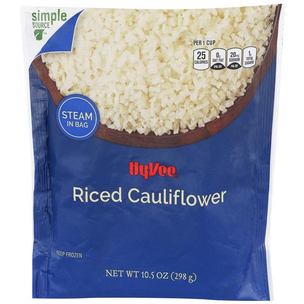 HyVee Riced Cauliflower Steam in Bag HyVee Aisles Online Grocery