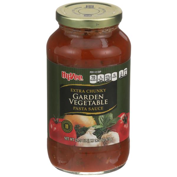 HyVee Extra Chunky Garden Vegetable Pasta Sauce HyVee Aisles Online