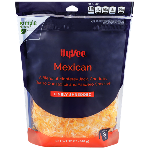 HyVee Finely Shredded Mexican Blend Cheese HyVee Aisles Online