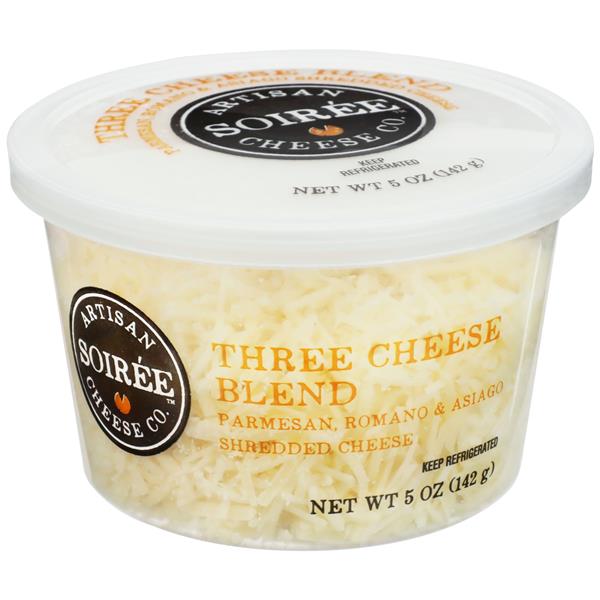Soiree Three Cheese Blend Shredded Cheese HyVee Aisles Online