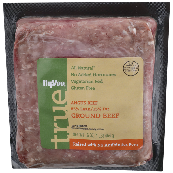 HyVee True Angus Ground Beef 85 Lean HyVee Aisles Online Grocery