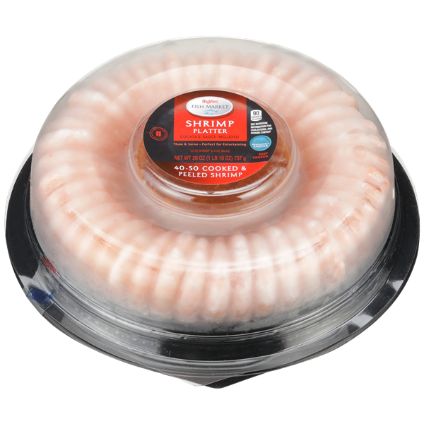 HyVee Fish Market Shrimp Platter 4050 Count HyVee Aisles Online